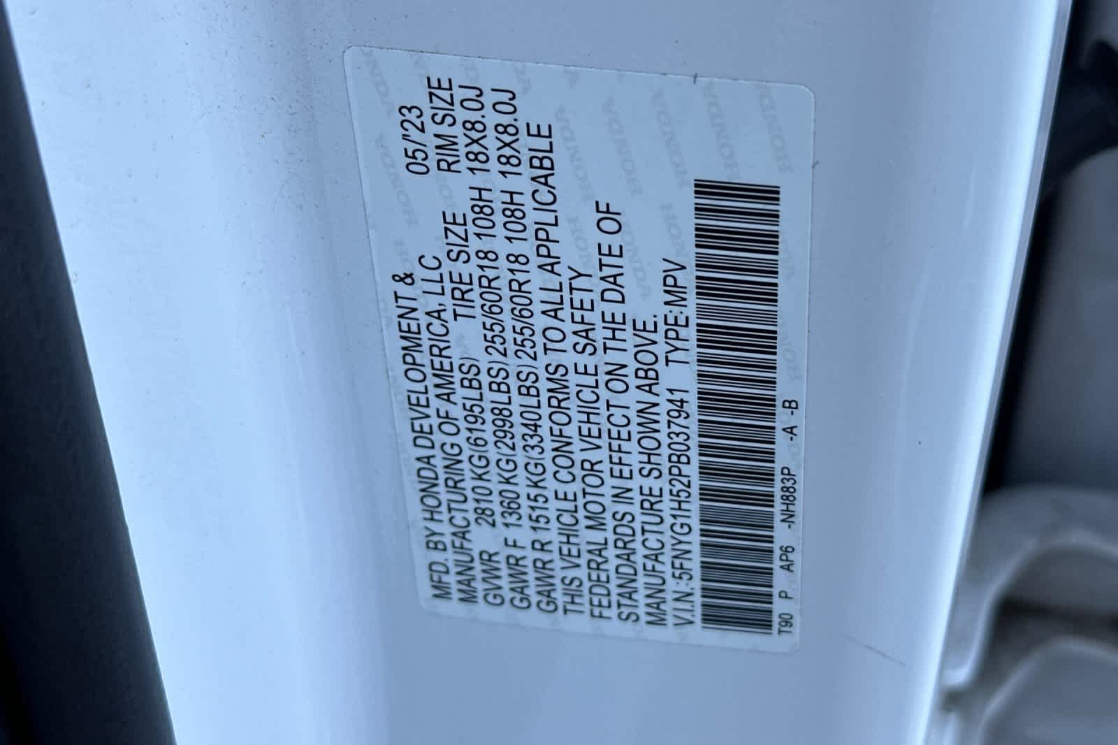2023 Honda Pilot EX-L - Photo 35