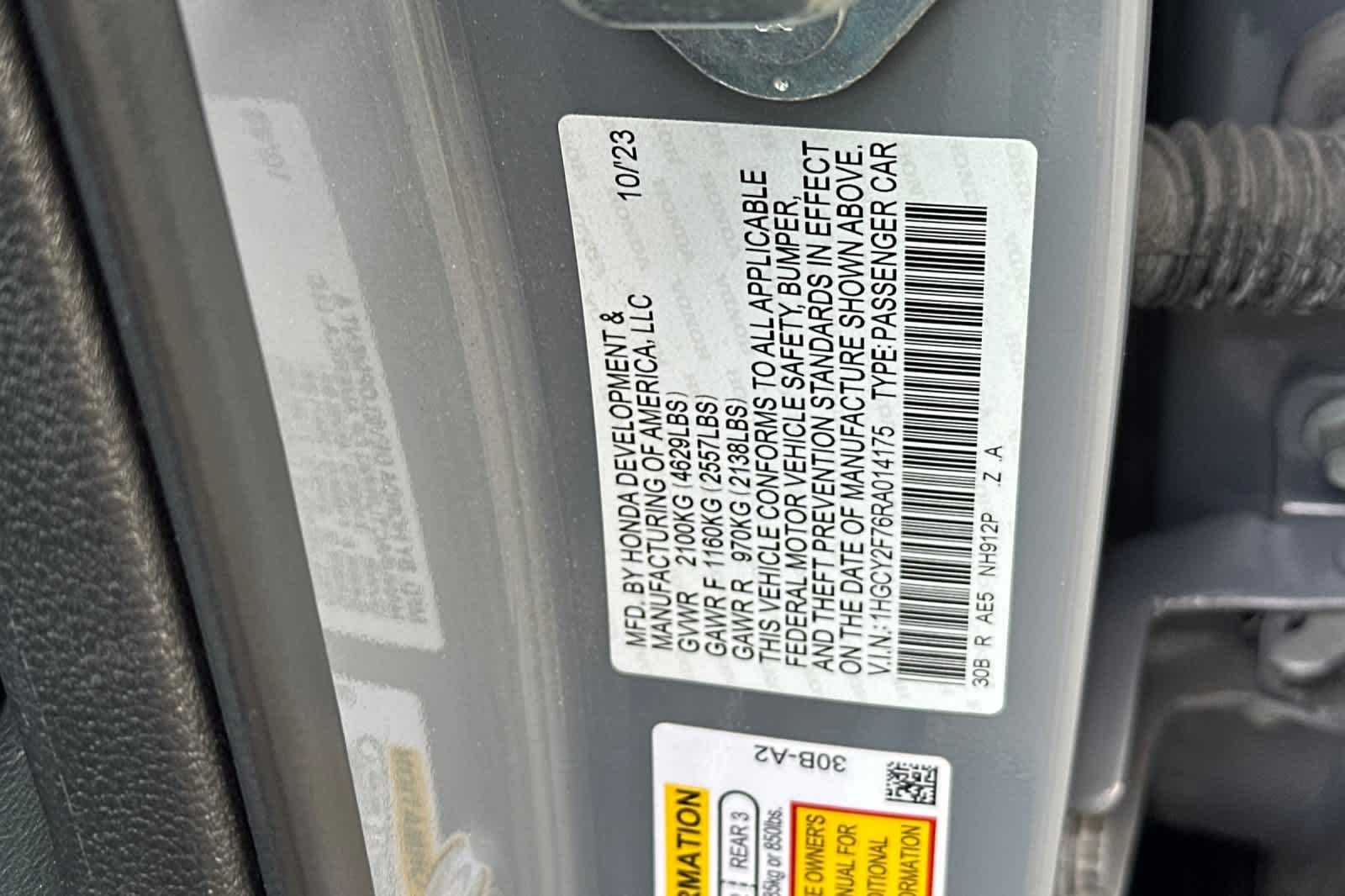 2024 Honda Accord Hybrid Sport-L - Photo 31