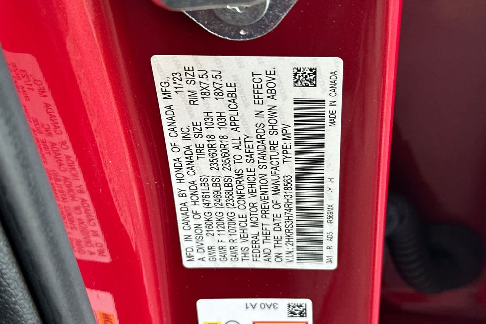 2024 Honda CR-V EX-L - Photo 35