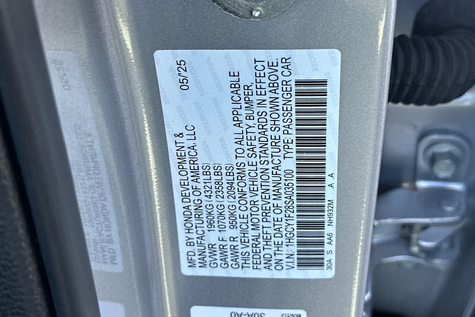 2025 Honda Accord LX - Photo 32