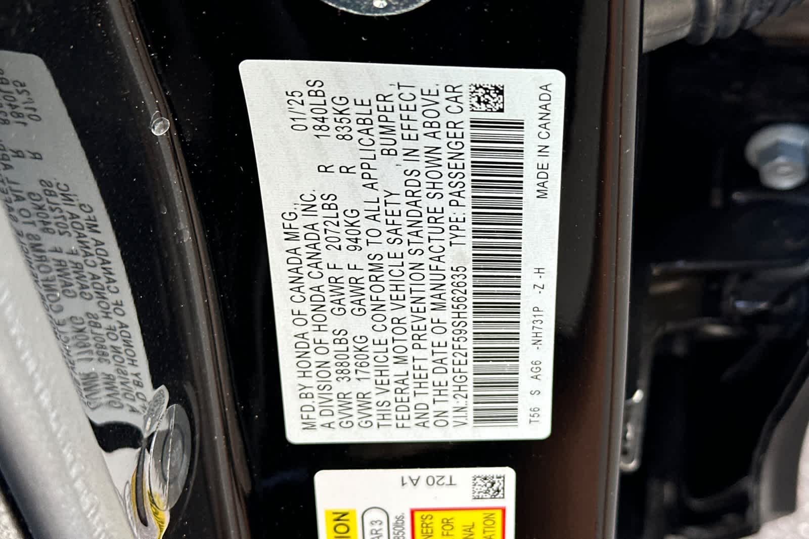 2025 Honda Civic Sport - Photo 32