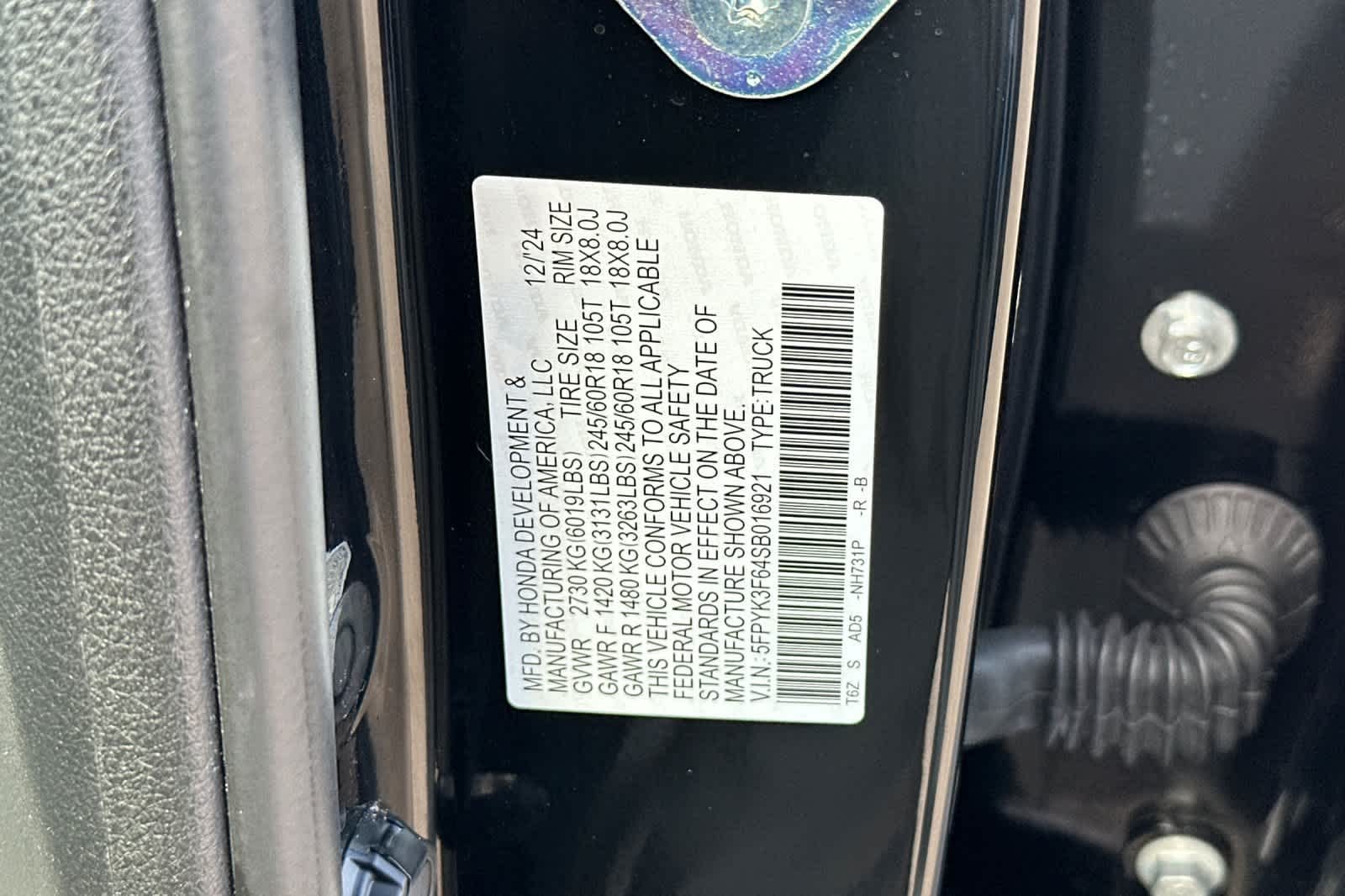 2025 Honda Ridgeline TrailSport - Photo 35