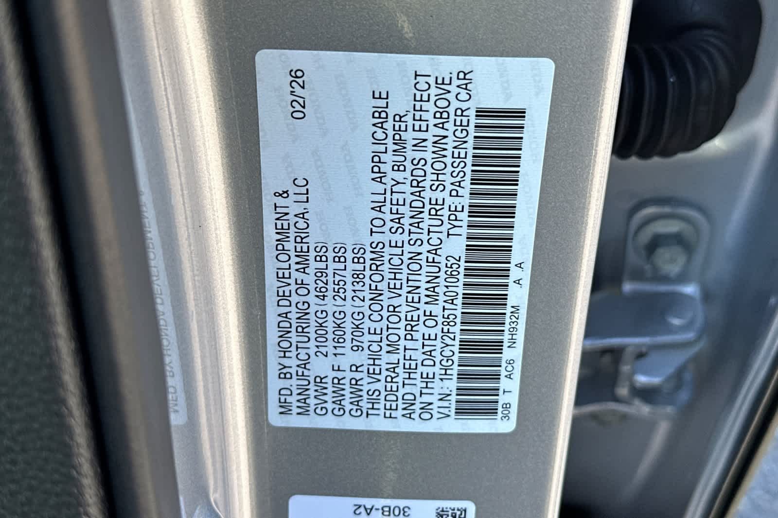 2026 Honda Accord Hybrid Touring - Photo 33