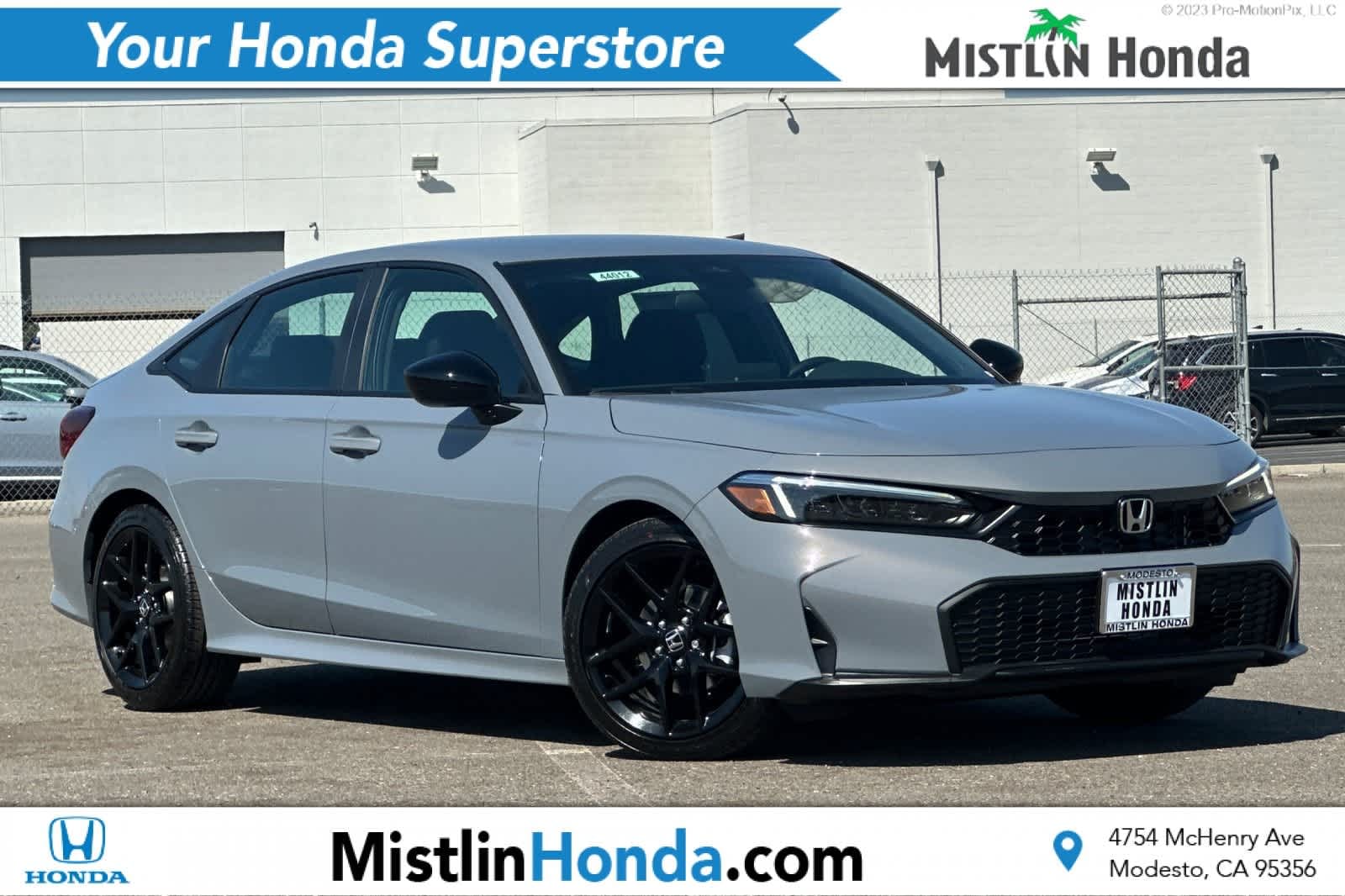 New 2026 Honda Civic Sport For Sale in Modesto, CA | Mistlin Honda