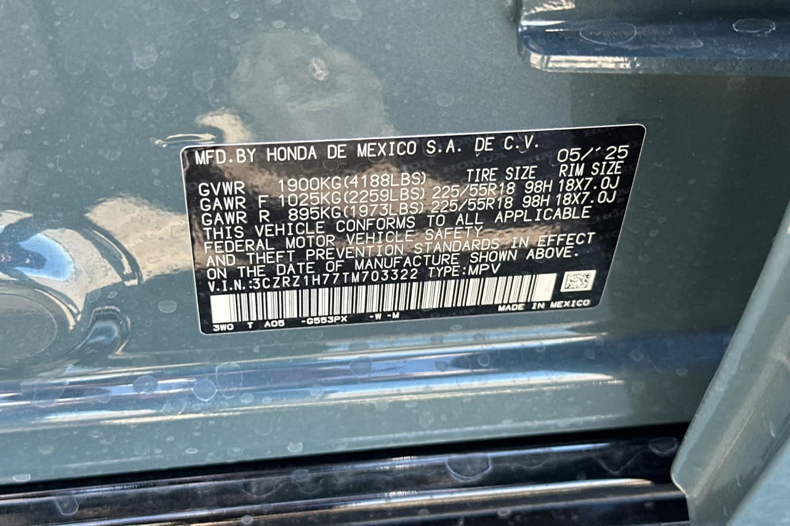 2026 Honda HR-V EX-L - Photo 33
