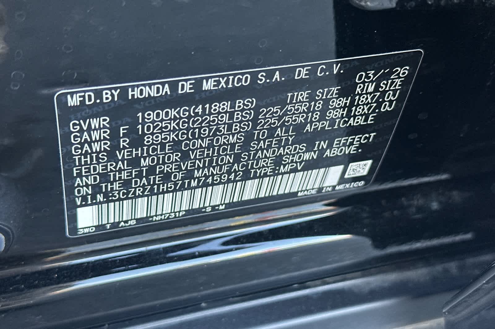 2026 Honda HR-V Sport - Photo 9