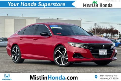 1 image of 2021 Honda Accord Sport SE