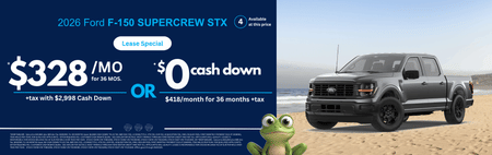 Especial 2026 Ford F-150 STX $359