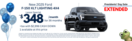  Especial 2025 Ford F-150 Lighting XLT $348