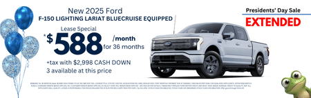  Especial 2025 Ford F-150 Lighting Lariat $588