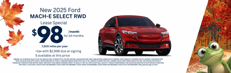 Oferta especial de arrendamiento del Mach-E 2025