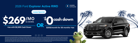 Lease 2026 Ford Explorer Active $269