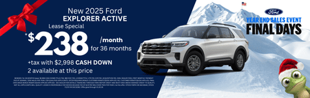 Lease Special Ford Explorer Active