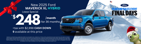 Ford Maverick Lease Special