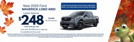 Ford Maverick Lobo Lease Special