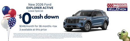 Lease 2026 Ford Explorer Active $348