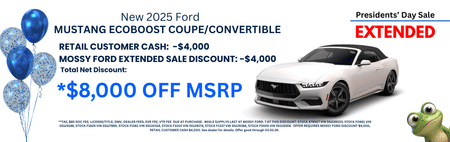 Oferta de compra del Mustang Ecoboost Coupe/Convertible 2025