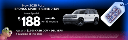 Ford Bronco Lease Special