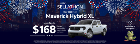 Especial 2026 Ford Maverick Hybrid XL $168