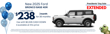  Especial 2025 Ford Bronco Base $238