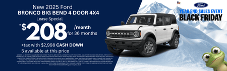 2025 Bronco Sport Lease Special