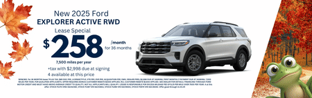 Lease Special Ford Explorer Active