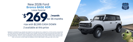 Lease 2026 Ford Bronco Base $269