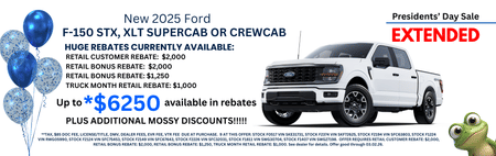 2025 F-150 STX, XLT SUPERCAB OR CREWCAB Purchase Offer
