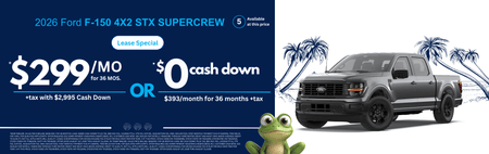 Lease 2026 Ford F-150 STX $299