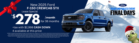 F-150 Crewcab Lease Special