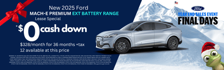 Ford Mach-E Premium $0 Down Lease Special