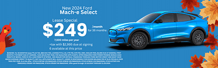 2024 Mach-E Lease Special