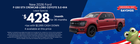  Especial 2026 Ford F-150 STX $428
