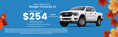 Lease Special Ford Ranger