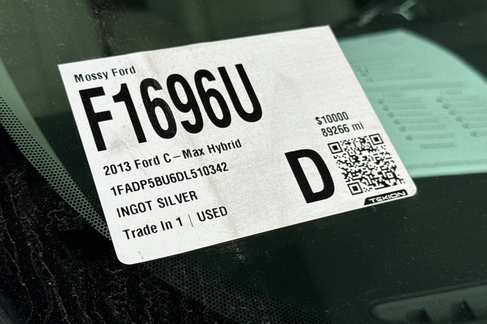 Used 2013 Ford C-Max SEL with VIN 1FADP5BU6DL510342 for sale in San Diego, CA