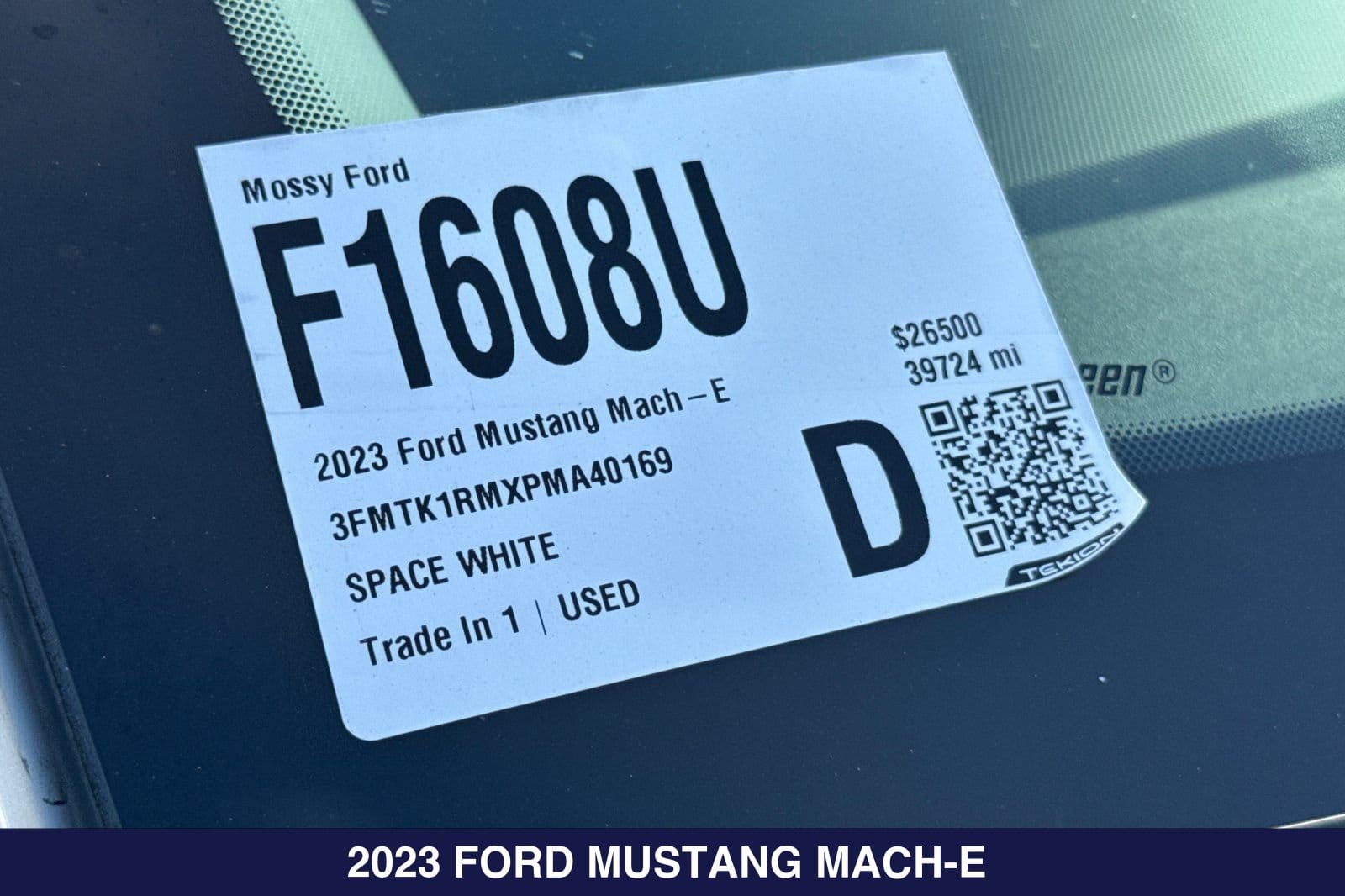 Used 2023 Ford Mustang Mach-E Select RWD with VIN 3FMTK1RMXPMA40169 for sale in San Diego, CA