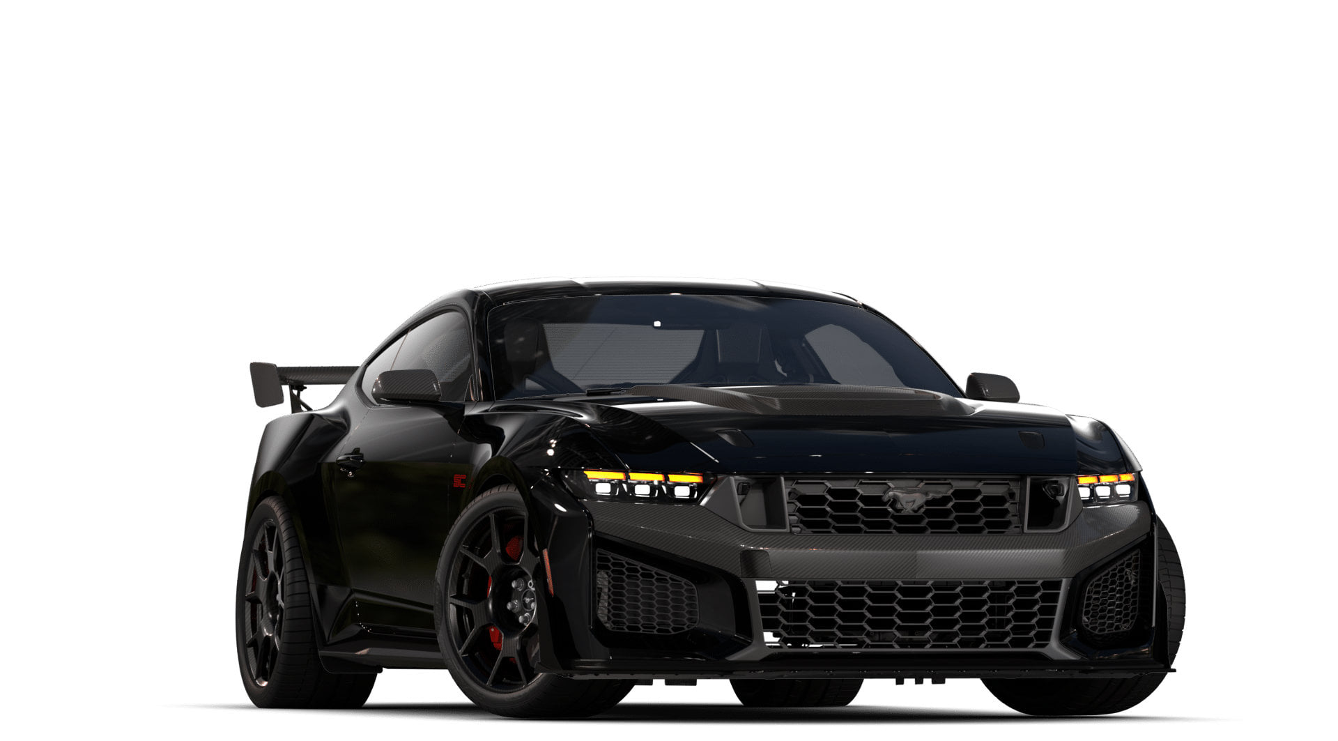 4 thumbnail image of  2026 Ford Mustang Dark Horse