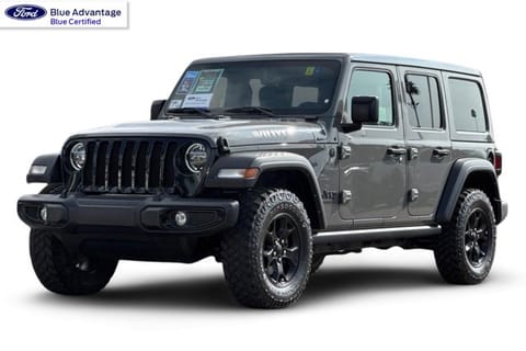 1 image of 2021 Jeep Wrangler Unlimited Willys