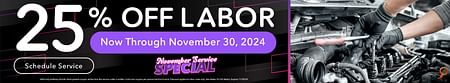 25% off Labor