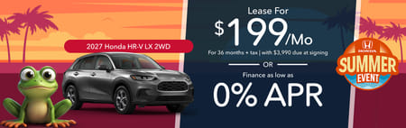 Lease 2027 Honda HR-V LX $199