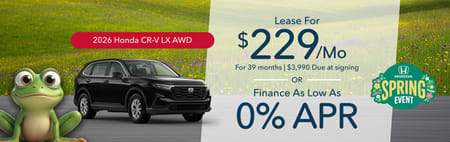 2026 CR-V Lease Special