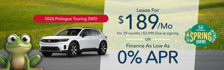 2026 Prologue Touring 2WD Lease Special