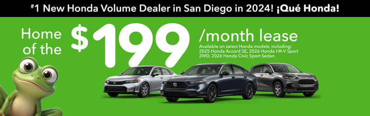 Home of the $199 Lease Special