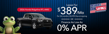 Honda Ridgeline Lease Special