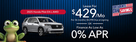 Honda Pilot Lease Offer