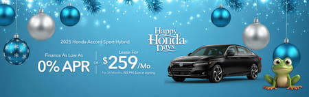 Honda Accord Hybrid Lease Special