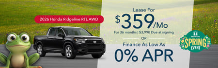 Honda Ridgeline Lease Special