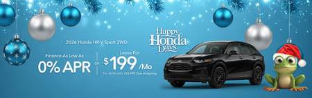 2026 HR-V Lease Special