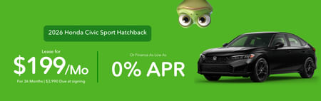Honda Civic Hatchback Lease Special