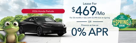 Lease 2026 Honda Prelude Base $469